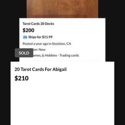 20 Tarot Cards Abigail 