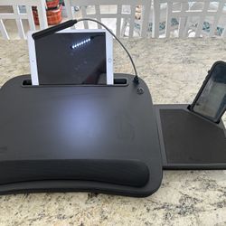 Lap Desk Portable W/USB Light 
