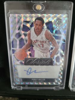 Mosaic percy miller Toronto raptors auto