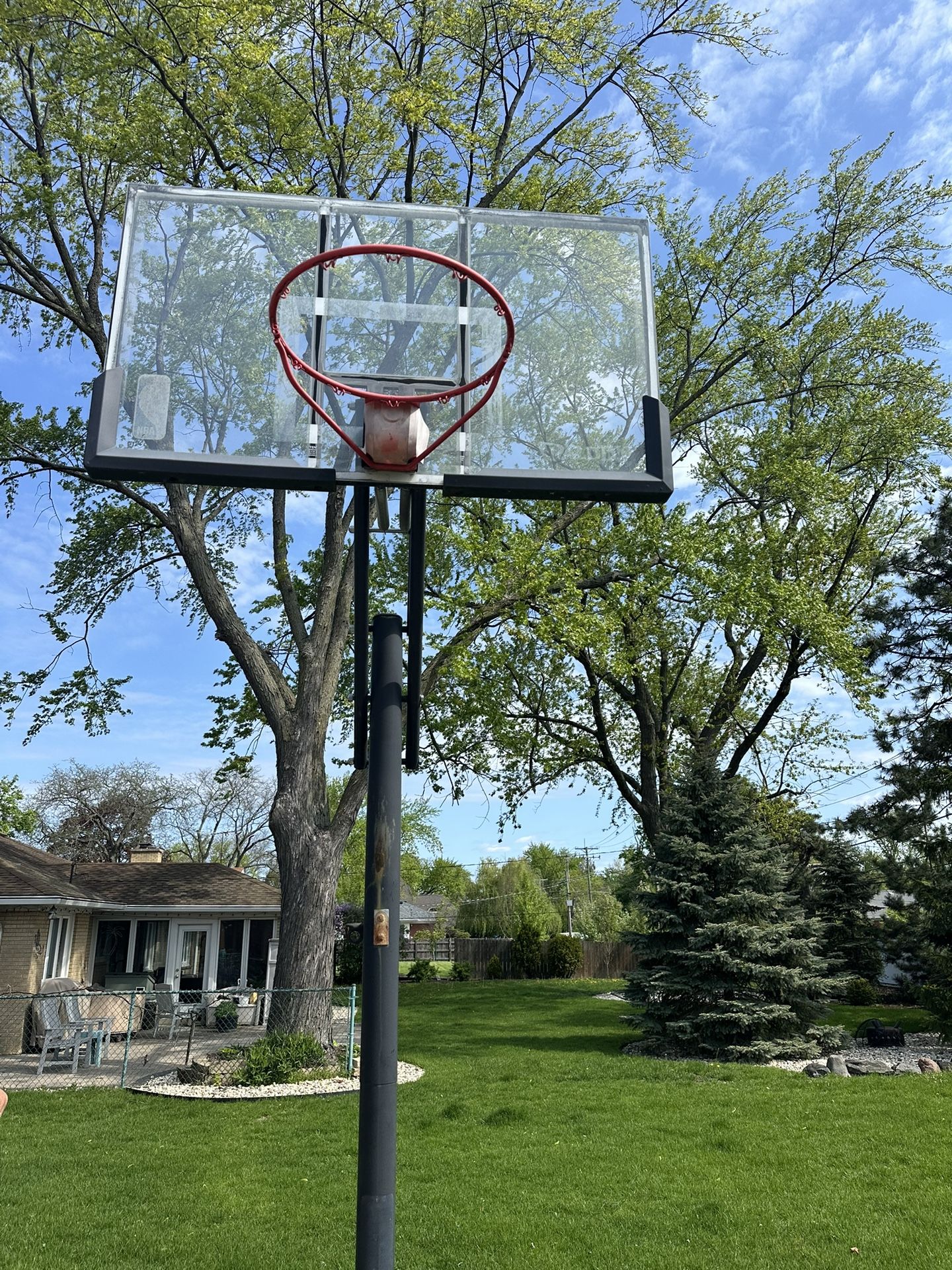 Basketball Hoop In Ground