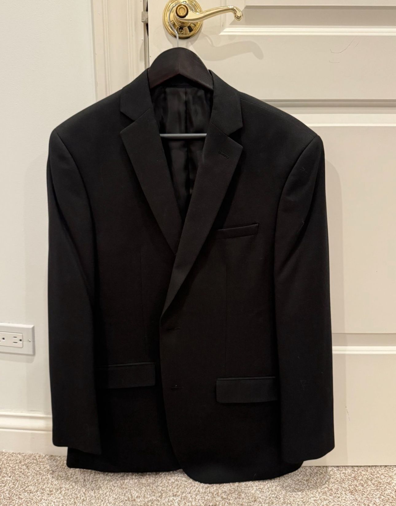 40R - Marc New York by Andrew Marc Modern Men's Black Suit Jacket New Retail $395