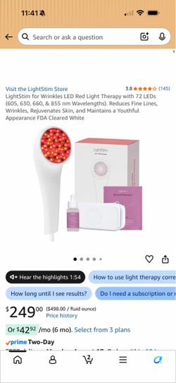 Lightstim red light