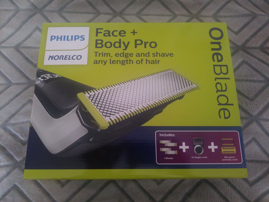 Philips Norelco OneBlade Pro Face and Body Trimmer