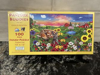 “Pasture Buddies” Puzzle - Like New / Excellent Condition (only put together one time) - 100 Piece