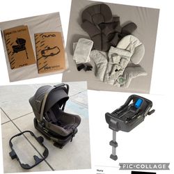 Nuna Pipa Lite Series- Car Seat, Car Seat Base, Stroller Adapter 