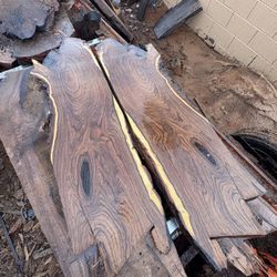 Mesquite Live Edge Slabs 