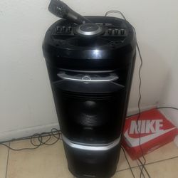 Karaoke Machine With The Mic