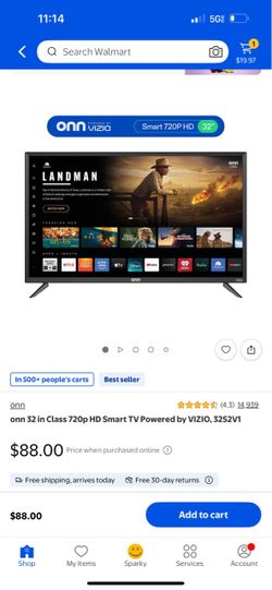 Onn Vizio 32” tv