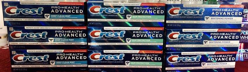 Crest pro health 3.5 oz