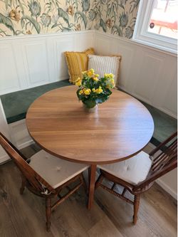Table and chairs