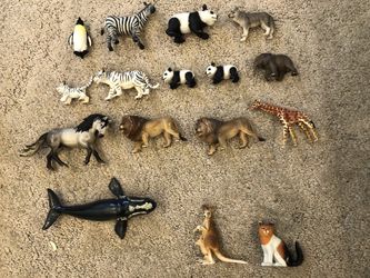 Schleich animal figurines