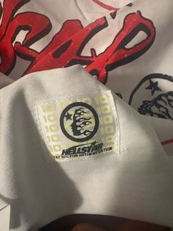 Hellstar White Graphic T-Shirt