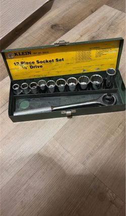 Klein Socket Set  1/2” Drive