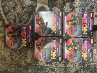 2026 Topps Marvel Neon Mega Box