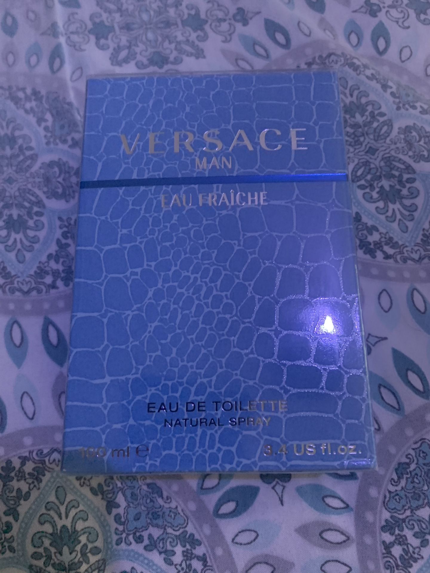 Versace Man Eau Fraiche by Gianni Versace 3.4 oz EDT Cologne For Men New Tester