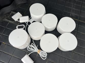 Google Wifi - AC1200 - Mesh WiFi System - Wifi Router - 1500 Sq Ft Coverage - 7 Units Available