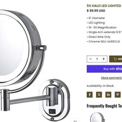 Lighted Wall Mirror 