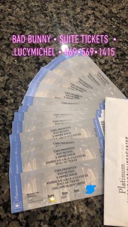 Bad bunny suite vip tickets