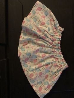 Hand made infant girls skirt