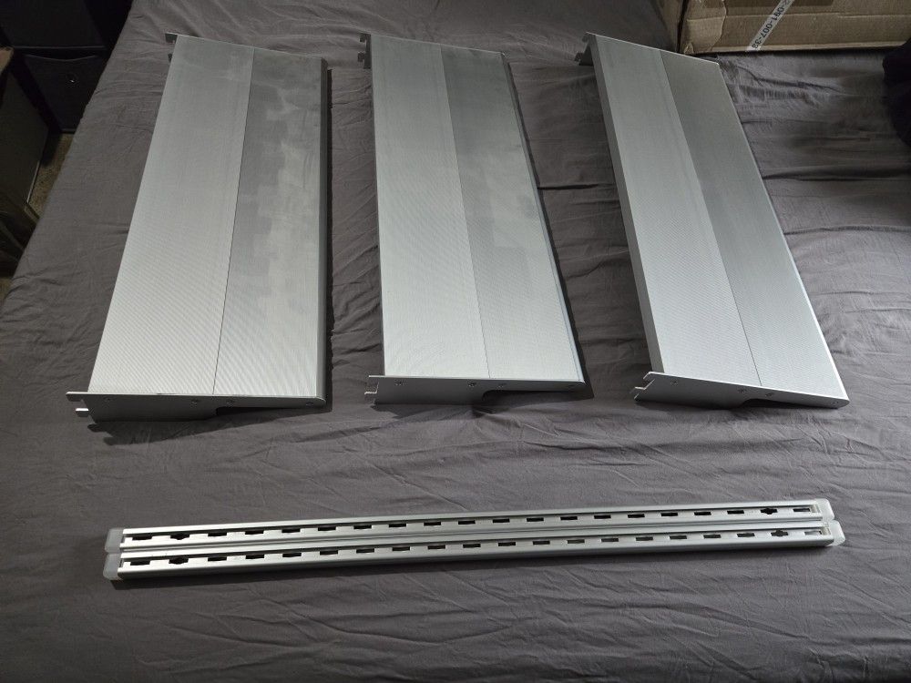 IKEA Aspvik Aluminum Wall Shelving - ALL OFFERS CONSIDERED!