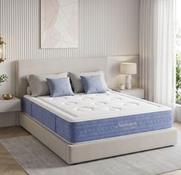Brand New in sealed box 12” Twin Hybrid Mattress – Cooling Gel Memory Foam