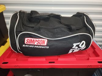 Simpson Racing Gear With Logo Bag