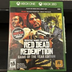 Red Dead  Redemption GOTY Xbox 360, One, Series X