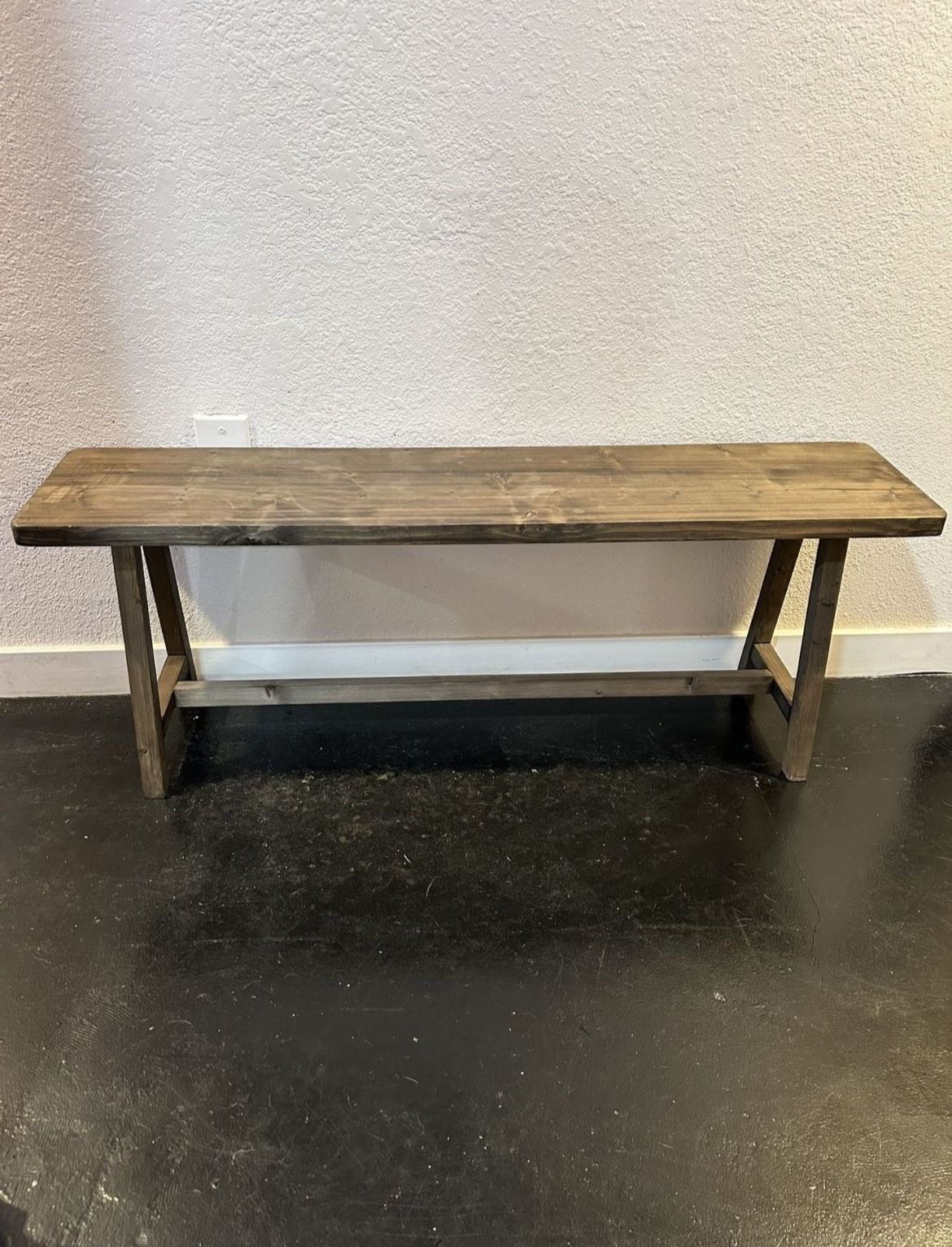 Solid Wooden Bench