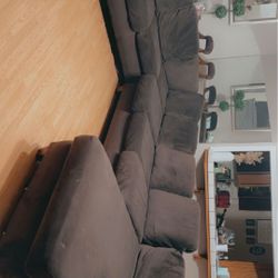  Brown Sectional Couches 