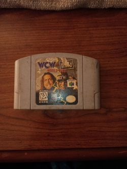 WCW VS. NWO WORLD TOUR Nintendo 64 game