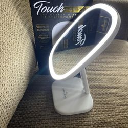 Touch, highlight LED make up mirror