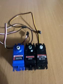 RC Servos & Charger Lot Traxxas Hitec Activator EZ