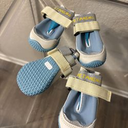 Petanims Dog Shoes for Small Dogs, Medium Dog Boots & Paw Protectors for Winter Snow, Waterproof Dog Booties for Hot Pavement, Hardwood Floors, for Ra