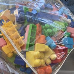 Giant Amount Of Mega Building Blocks Toys For Preschool Kids 