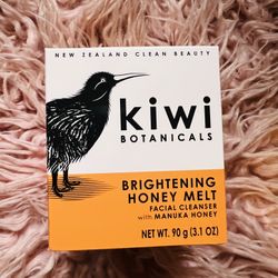 Kiwi Botanicals Brightening Honey Melt Facial Cleanser with Manuka Honey 3.1oz