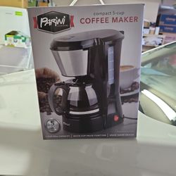 Parini Compact 5-cup Coffee Maker New