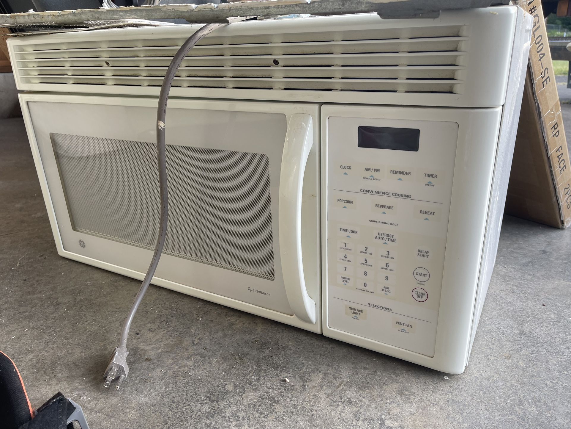 Microwave Hood Vent