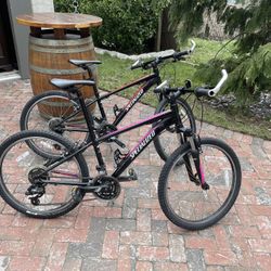 1 Specialized Hotrock 24 Pink/black