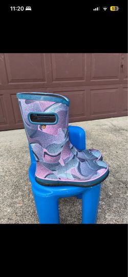 Bogs Girl Rain Boots Multi Print