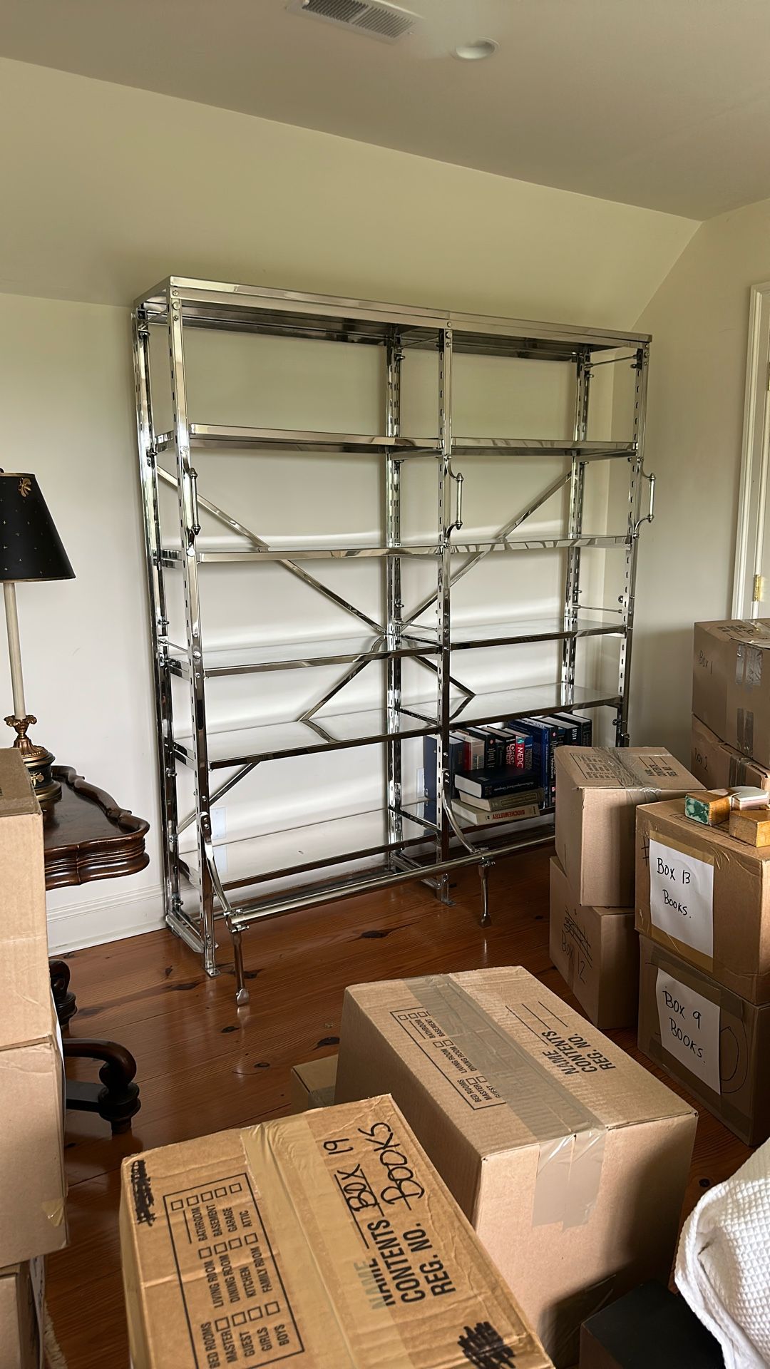 French Library Shelves. Restoration hardware