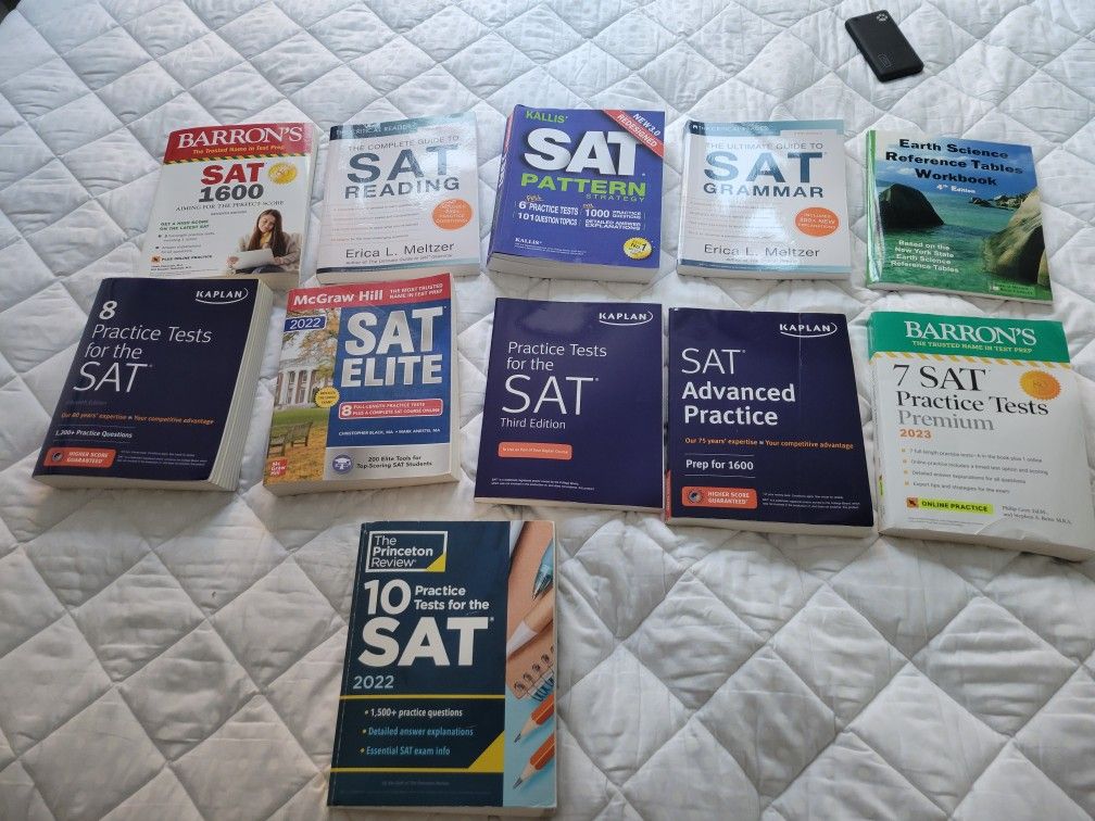 11 SAT Practice Books