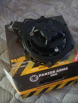 Panzer arms saiga style 20 round drum never used