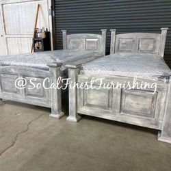 Twin Bed With Mattress 