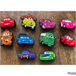 Disney Cars, Croc Charms Bundle