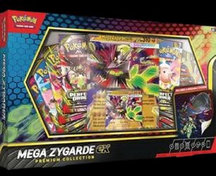 Mega zygarde ex premium collection box pokemon