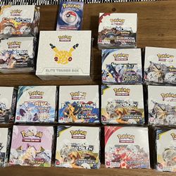 Pokémon Booster Boxes 