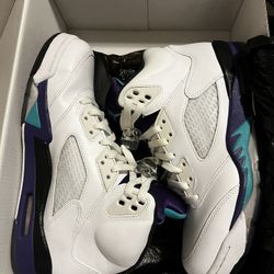 Jordan 5 “grape” 2013 Release 8.5 M ( used Once )