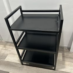 Black Snack Cart