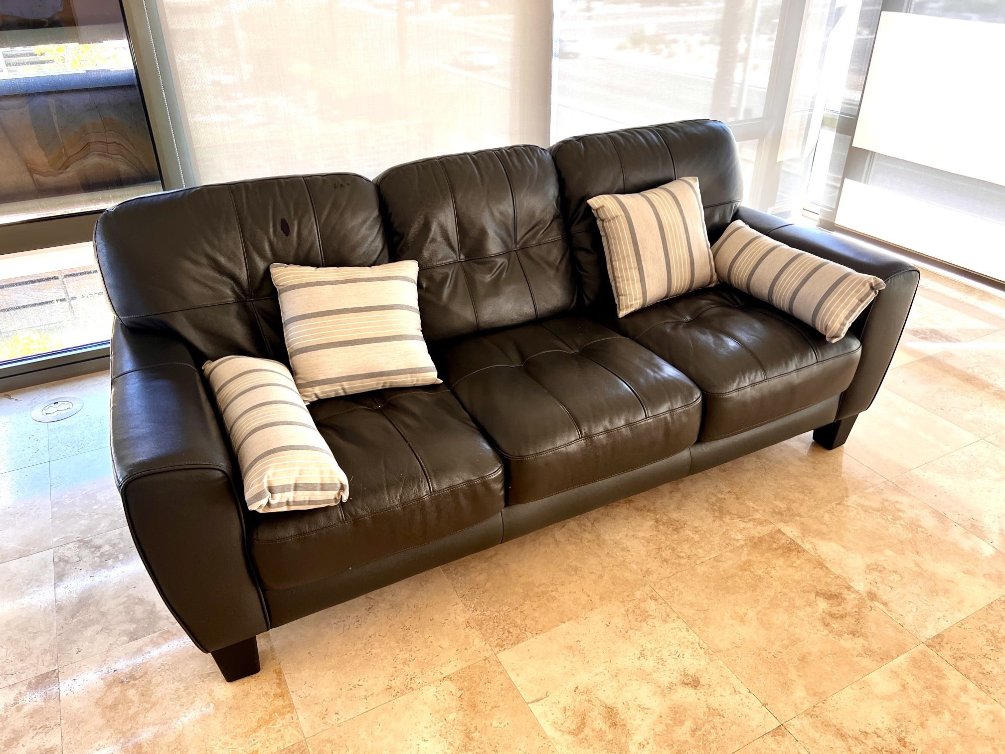 Leather Sofa