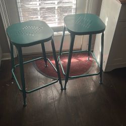 Green Bar Stools 
